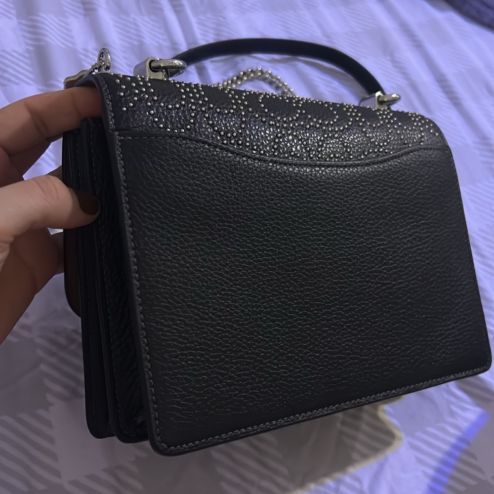 NWT—COACH Crossbody Studded Handbag - Picture 7 of 7